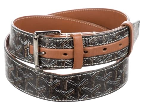 goyard belt customization